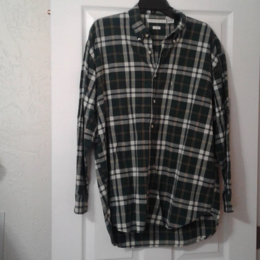 Men's long sleeve shirt.  100% cotton.